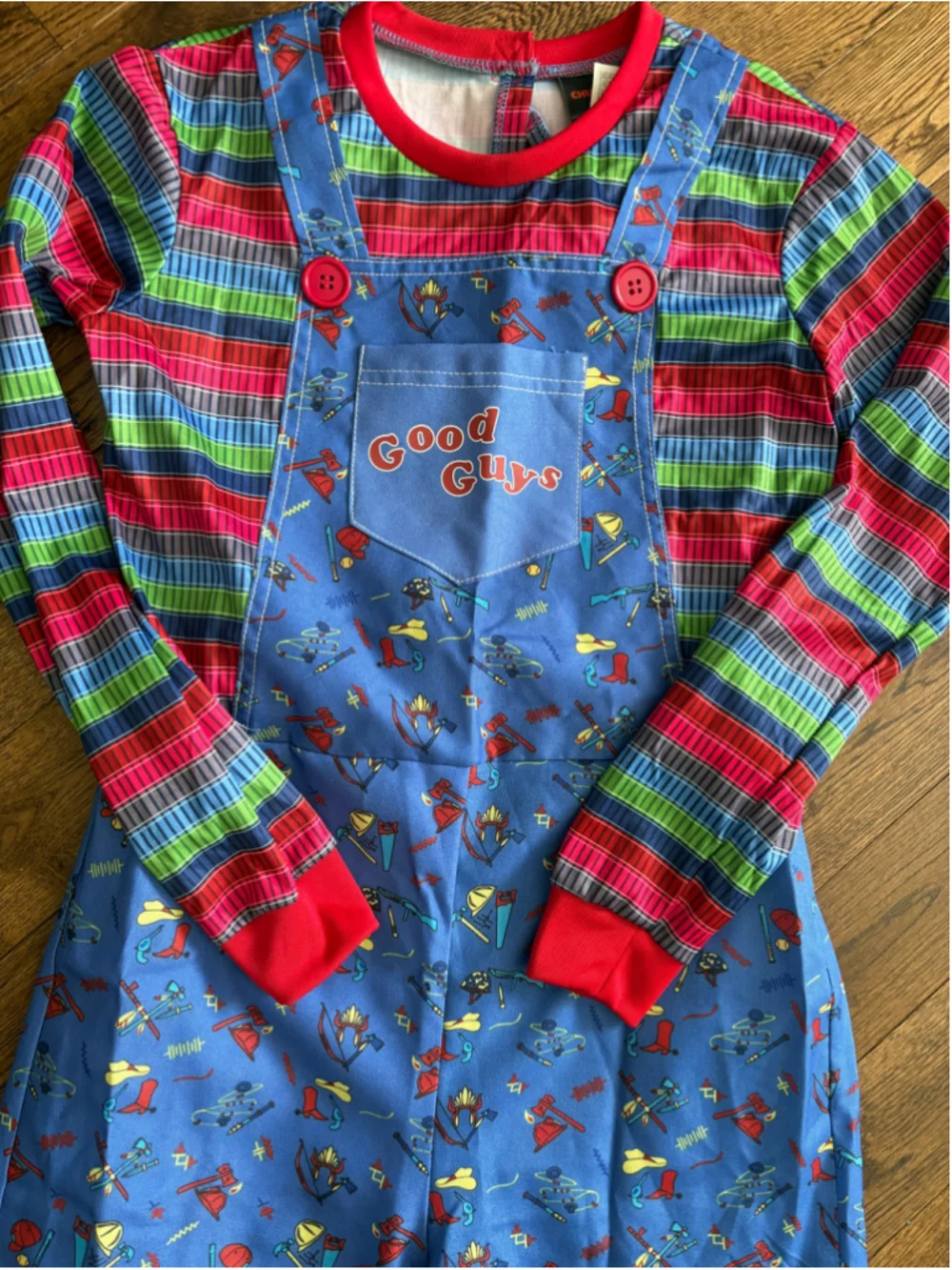 Girl's Chucky Costume Size Medium 8-10